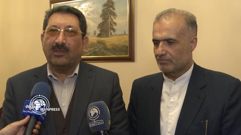 Iranpress: وزیر صمت برای شرکت در اجلاس شورای عالی اتحادیه اوراسیا وارد روسیه شد