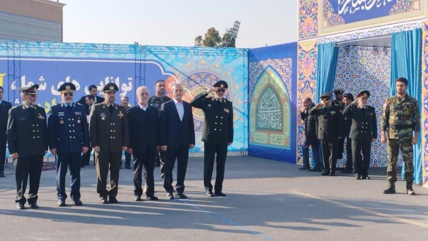 Iranpress: حضور رئیس جمهور در مراسم دانش آموختگی دانشگاه علوم انتظامی