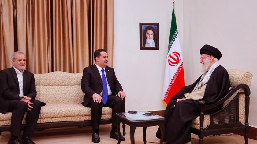 Iranpress: دیدار نخست وزیر عراق با رهبر انقلاب