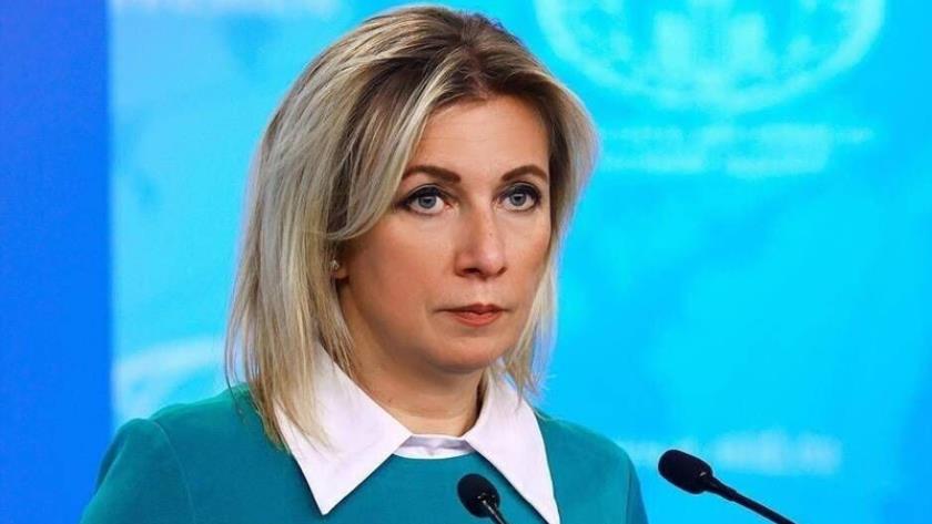 Iranpress: زاخارووا: قرارداد همکاری بین انگلیس و اوکراین، یک نمایش است