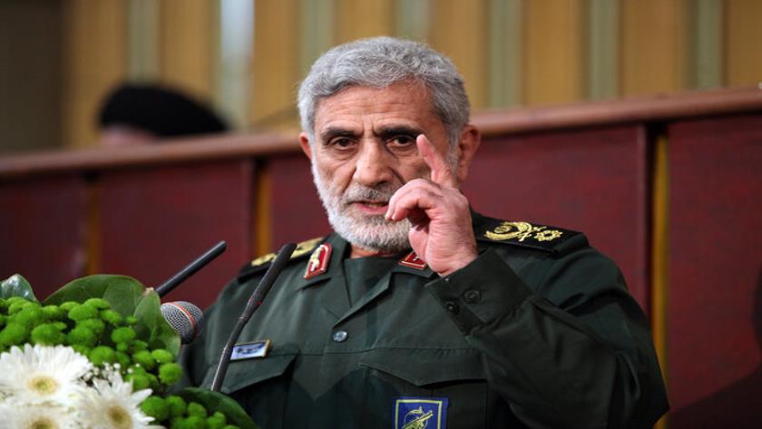 Iranpress: سردار قاآنی: امروز از بزرگترین شکست رژیم صهیونیستی رونمایی می‌شود