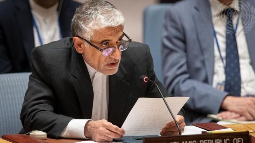 Iranpress: سفیر ایران: طرح استعماری آمریکا برای کوچ اجباری فلسطینیان محکوم است