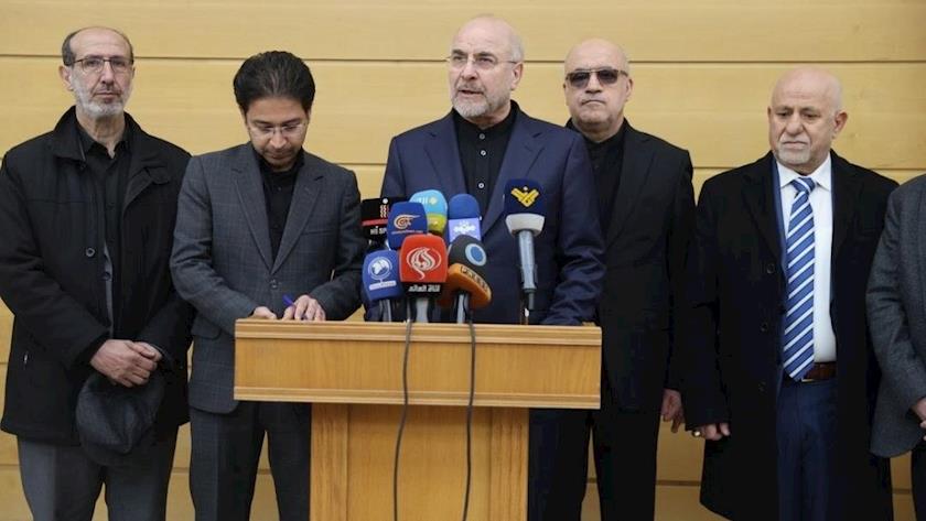 Iranpress: تاکید قالیباف بر حمایت ایران از اجماع میان دولت، مجلس و مردم لبنان