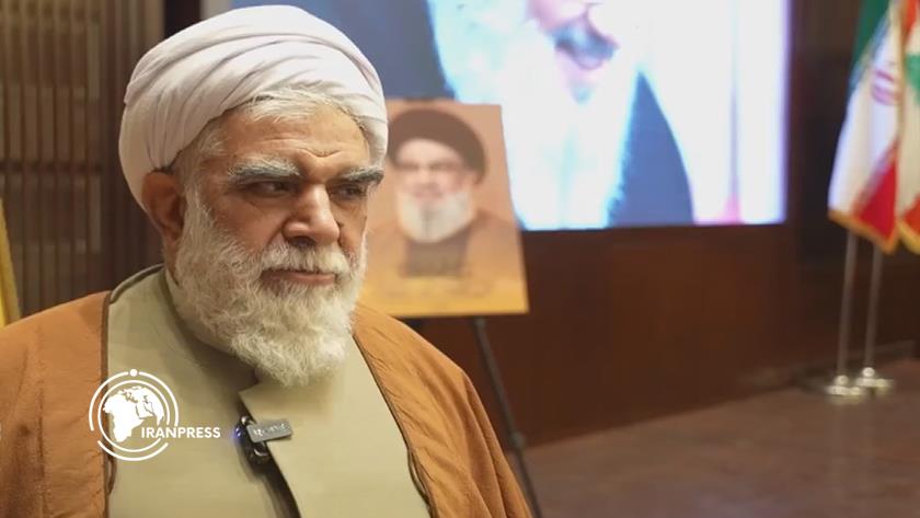 Iranpress: ابلاغ پیام تسلیت رهبر انقلاب به مردم لبنان در مراسم تشییع سید حسن نصرالله