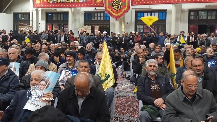 Iranpress: مراسم بزرگداشت سید مقاومت و دبیرکل شهید حزب‌الله لبنان در اصفهان
