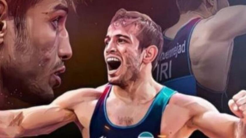 Iranpress: محسن‌نژاد به مدال برنز کشتی فرنگی رنکینگ‌دار آلبانی رسید