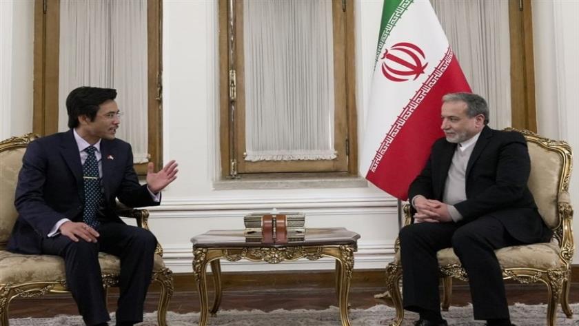 Iranpress: تقدیم رونوشت استوارنامه سفرای ویتنام و نیوزیلند به وزیر امور خارجه ایران