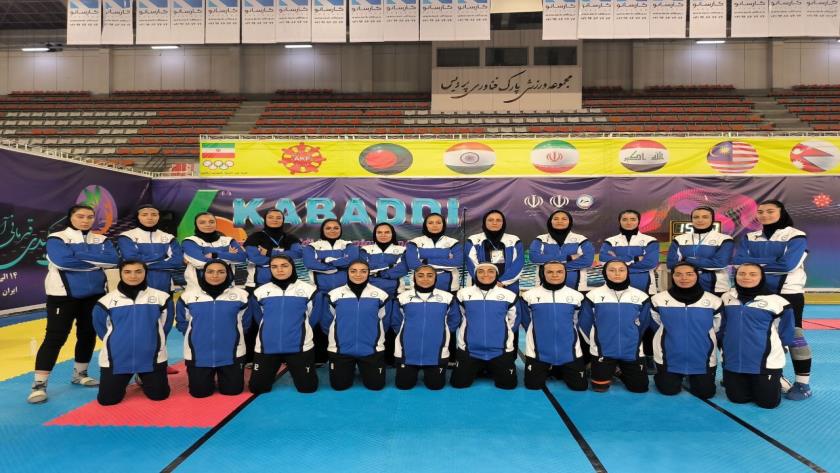 Iranpress: صعود تیم کبدی بانوان ایران به فینال مسابقات قهرمانی آسیا 