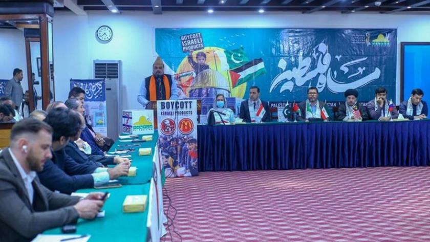 Iranpress: گردهمایی حامیان مقاومت فلسطین در کراچی پاکستان