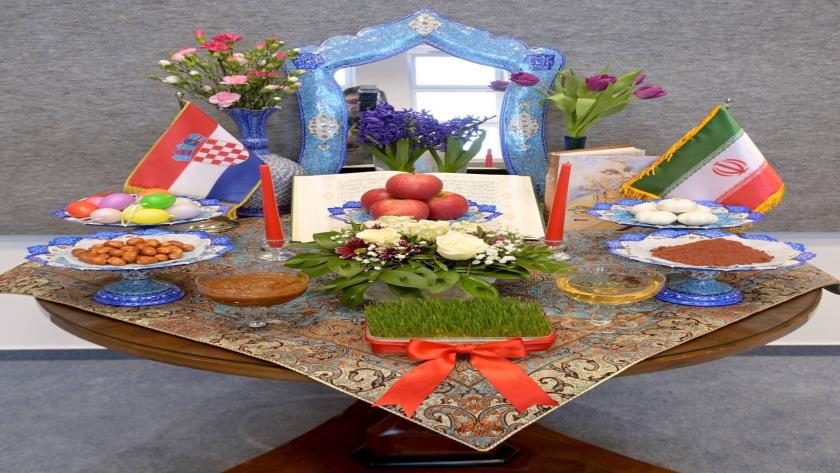 Iranpress: برپایی سفره هفت‌سین و معرفی نوروز در پارلمان کرواسی