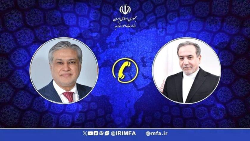 Iranpress: رایزنی وزرای امور خارجه ایران و پاکستان درباره تحولات اخیر