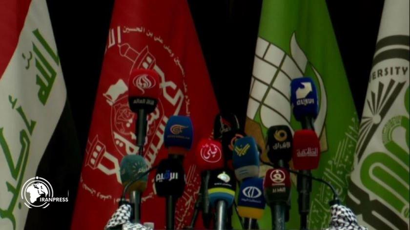 Iranpress: کنفرانس بین‌المللی «ندای الاقصی» در کربلا آغاز به کار کرد