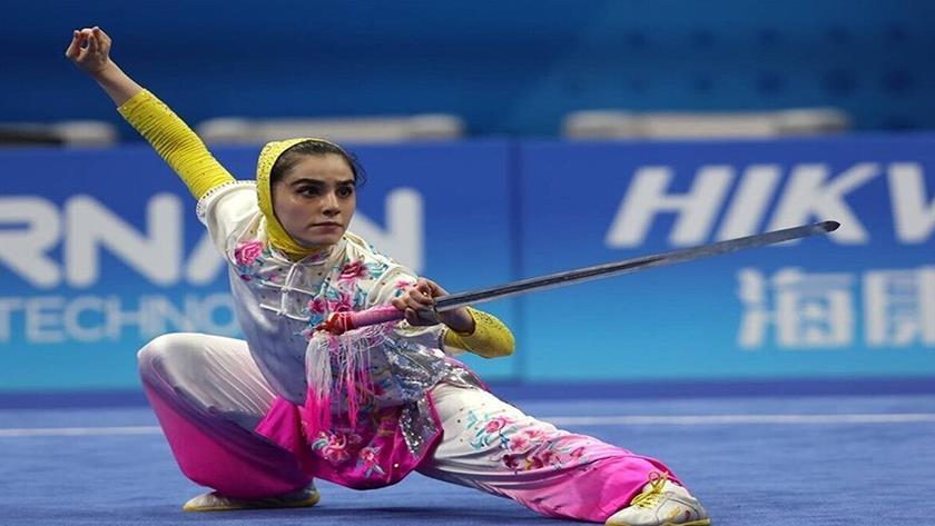 Iranpress: طلای تاریخی زهرا کیانی در ووشو قهرمانی جهان
