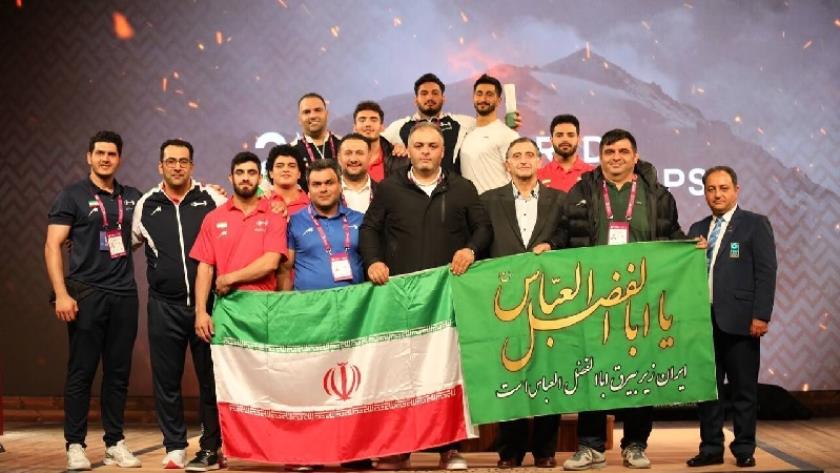 Iranpress: تیم ملی وزنه‌برداری ایران برای بار دوم قهرمان جهان شد