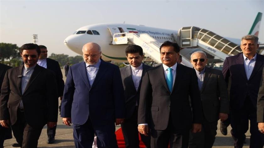 Iranpress: قالیباف وارد اسلام آباد شد