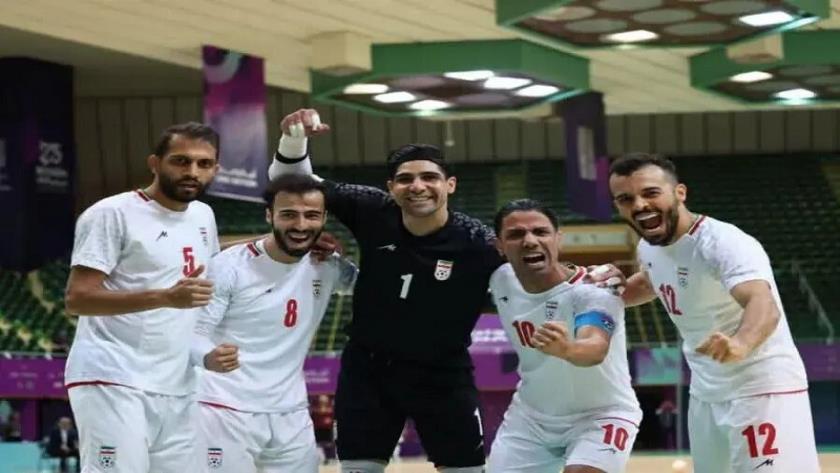 Iranpress: صعود تیم ملی فوتسال ایران به فینال بازی‌های همبستگی کشورهای اسلامی