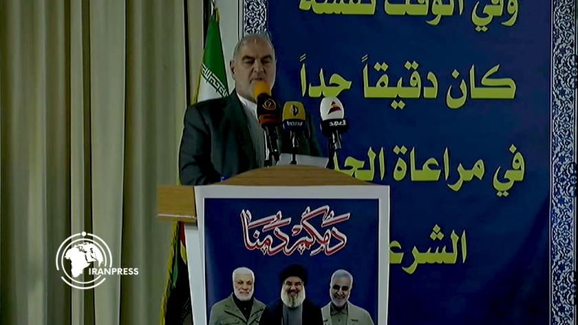 Iranpress: سرکنسول ایران در بصره: جمهوری اسلامی ایران از دولت، ملت و مقاومت عراق حمایت خواهد کرد