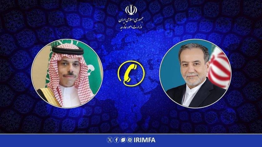Iranpress: گفت‌وگوی تلفنی وزرای امور خارجه جمهوری اسلامی ایران و عربستان سعودی