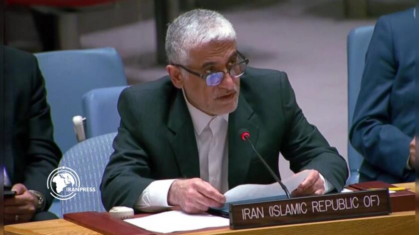 Iranpress: نماینده ایران: آمریکا مانند دزدان دریایی و تروریست‌ها عمل می‌کند