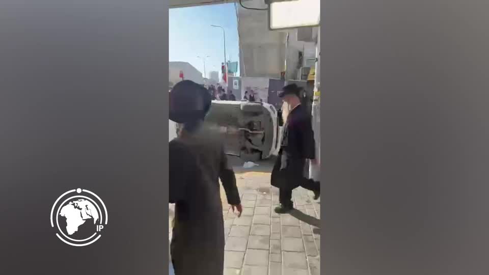 Iranpress: درگیری یهودیان حریدی با پلیس رژیم صهیونیستی در قدس اشغالی