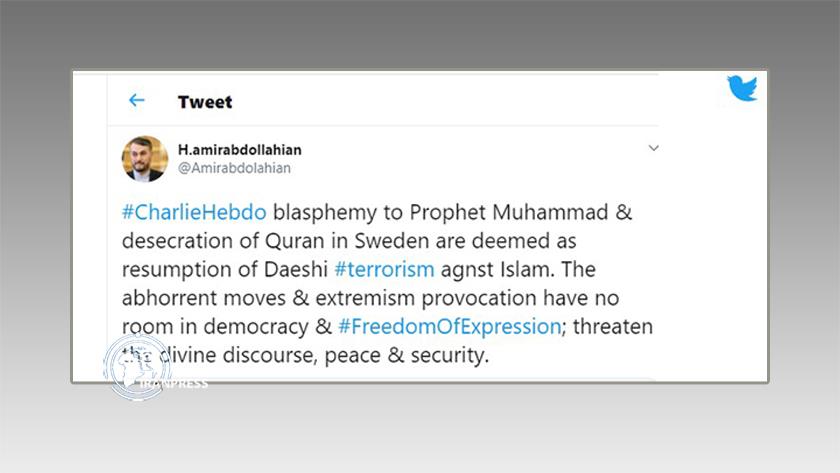 Iranpress: Insulting Islamic sanctities endangers world security