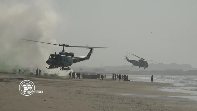 Iranpress: Footage of 1st day of Iran large-scale naval drills in strategic southern waters