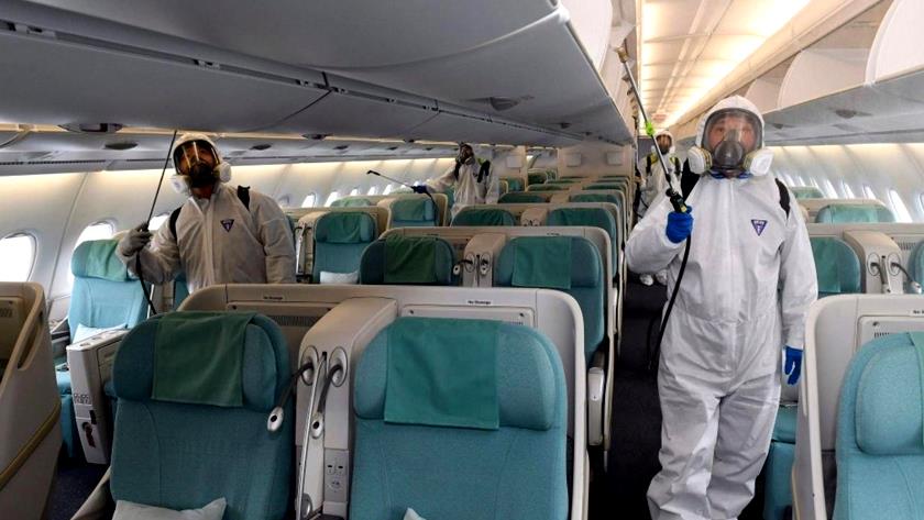Iranpress: COVID-19 on a plane odds: Scientists say they