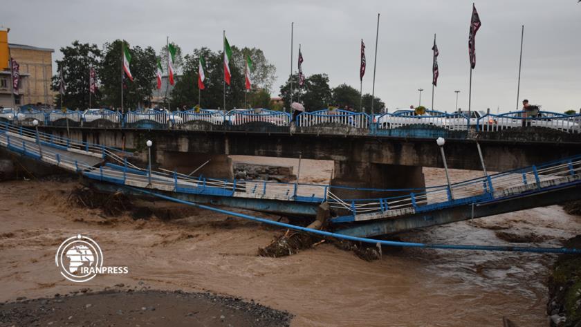 Iranpress: Flood causes damage in Talesh, northern Iran
