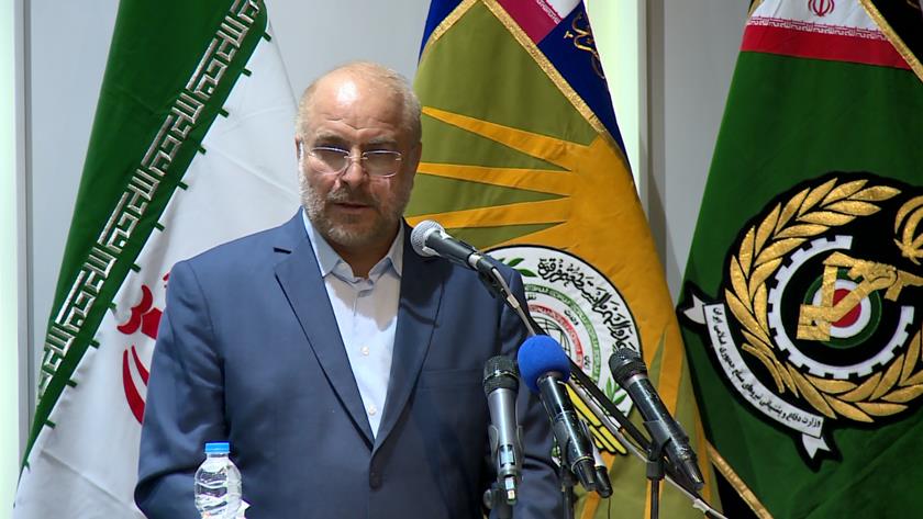 Iranpress: Iran defense achievements, result of Holy Defense: Ghalibaf
