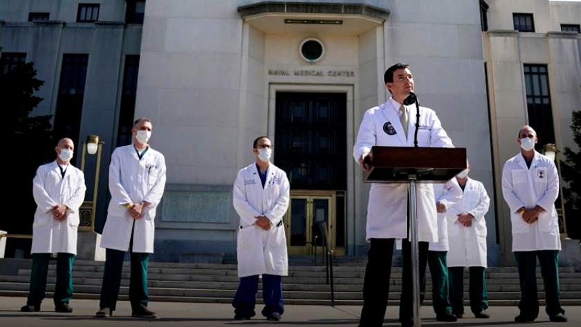 Iranpress: Trump could return to White House tomorrow-doctors