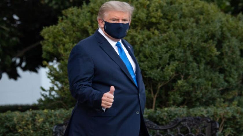 Iranpress: Trump restarts public speeches, falsely claims COVID has a cure