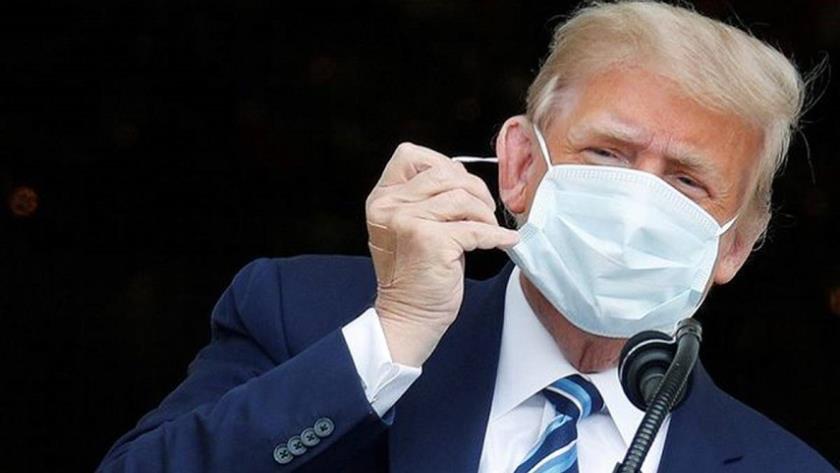 Iranpress: Claiming Covid-19 immunity, Trump says ready for 2nd debate