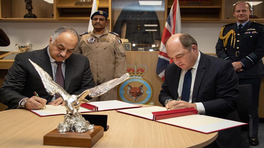 Iranpress: Qatar and UK sign defense development agreement