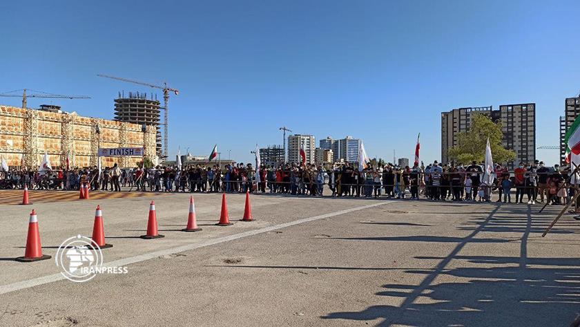 Iranpress: Slalom auto racing held in Qeshm island