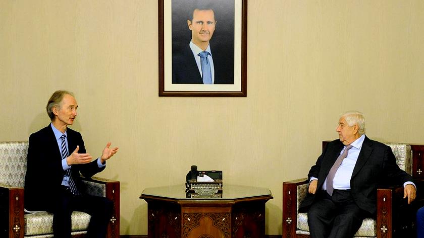 Iranpress: UN envoy: Only solution to Syria crisis, political track