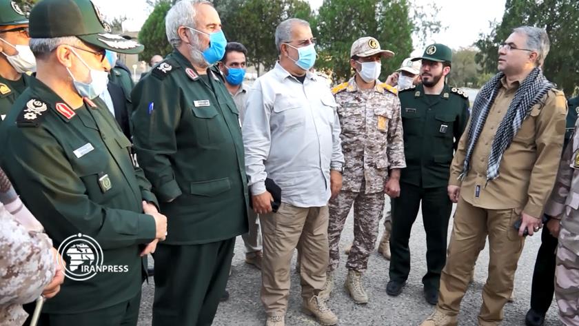 Iranpress: IRGC Commander visits Iran-Azerbaijan border areas