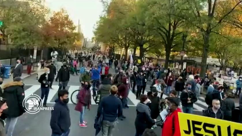 Iranpress: US election: Anti-racism rallies in Washington are held amid US presidential election