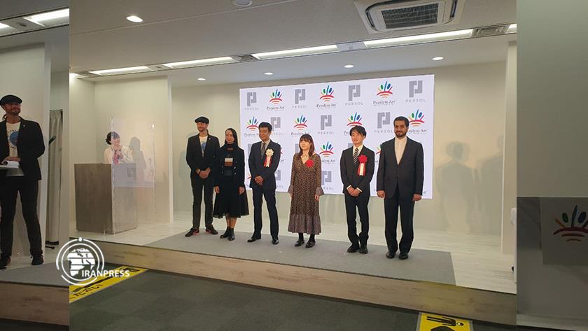 Iranpress: Iranian lady shines in Japan Paralym Art World Cup