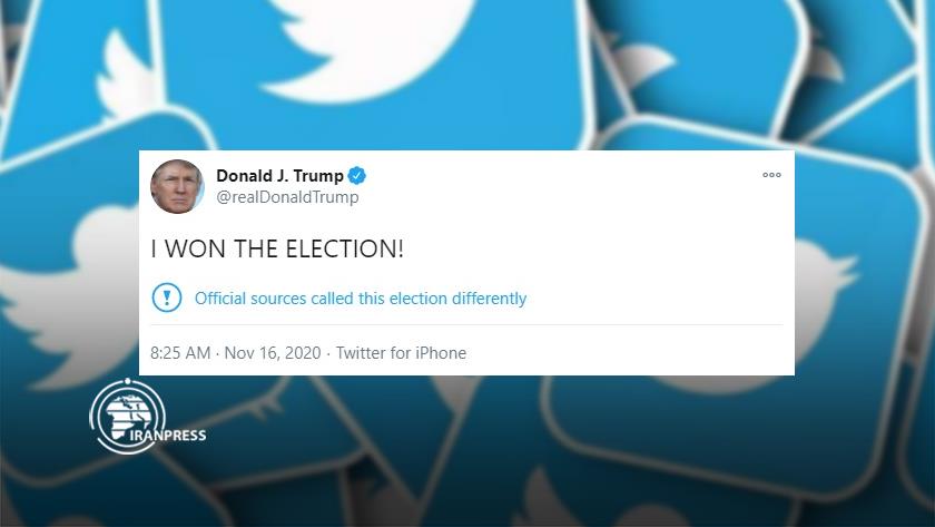 Iranpress: ‘I WON THE ELECTION!’: Trump