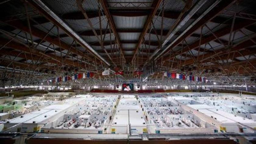 Iranpress: Moscow turns ice rink into hospital as Russia