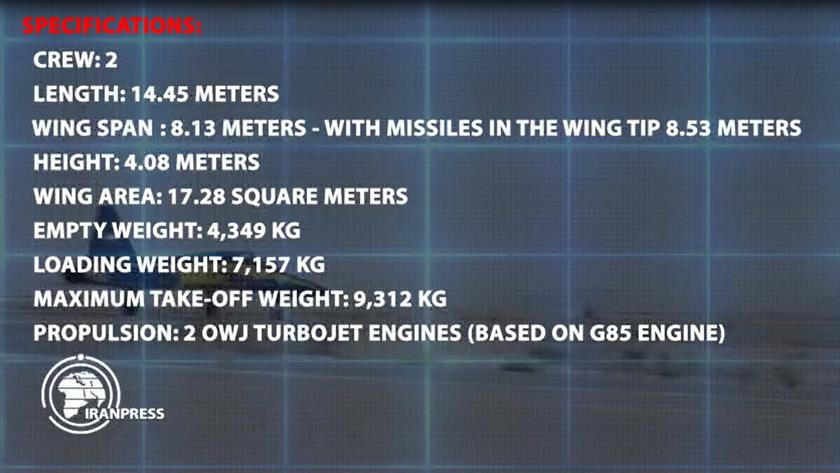 Iranpress: Iran’s Kowsar Fighter Jet: Advanced avionics, multipurpose radar