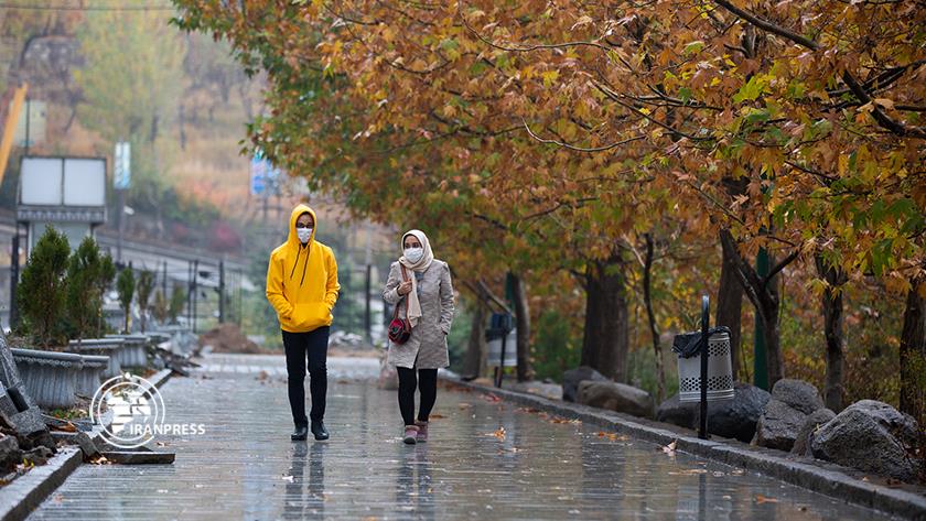 Iranpress: Scenic beauties of historic Hamadan amid rain, fog
