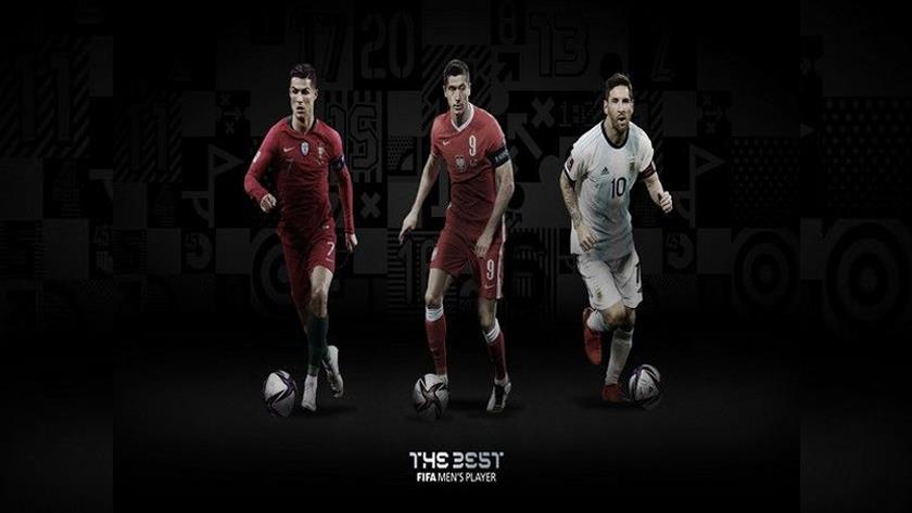 Iranpress: Ronaldo, Messi and Lewandowski, three FIFA Best Men’s finalists 
