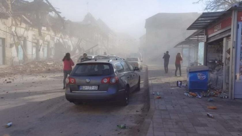 Iranpress: Croatia hit by strong earthquake