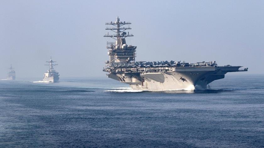 Iranpress: US aircraft carrier leaves Middle East