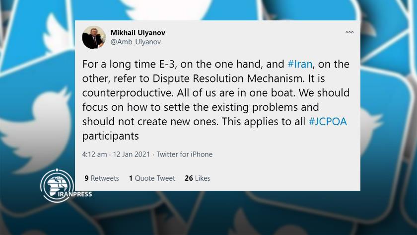 Iranpress: All JCPOA signatories are in the same boat: Russian diplomat
