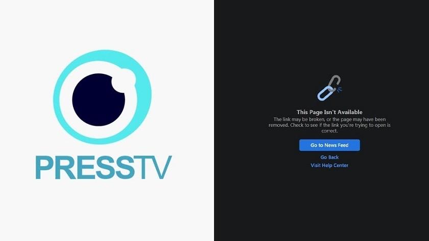 Iranpress: Facebook deletes Press TV page