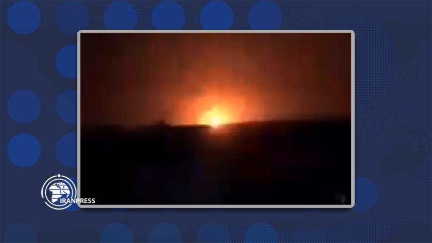 Iranpress: Zionist army attack multiple targets at Syria-Iraq border 