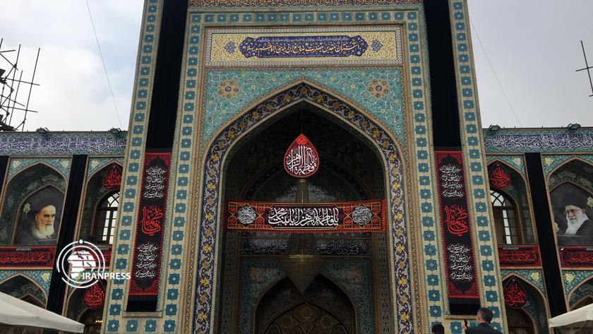 Iranpress: Imamzadeh Saleh in Tehran mourns for Fatimah al-Zahra
