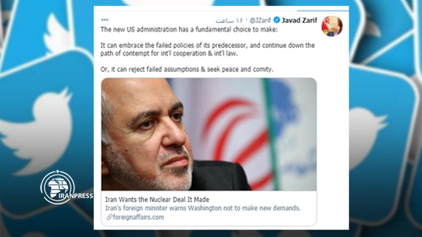 Iranpress: Biden can reject failed assumptions: Iran